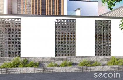 Tường rào gạch bông gió